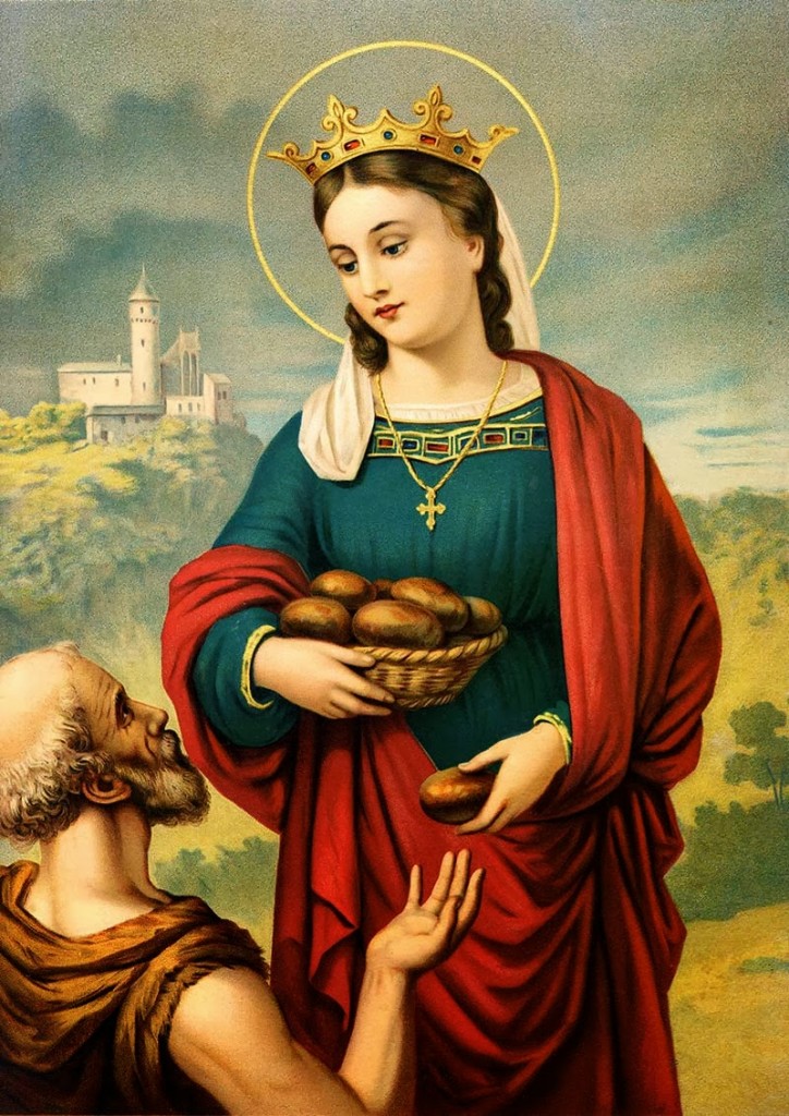 Patroness Of Franciscan Tertiaries St Elizabeth Of Hungary Airmaria