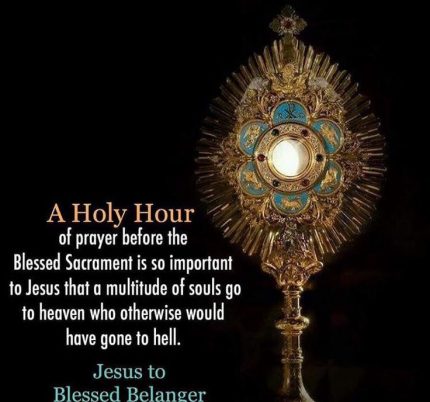 A Holy Hour Prayer | AirMaria.com