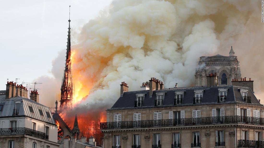 Notre Dame fire: Live updates – CNN